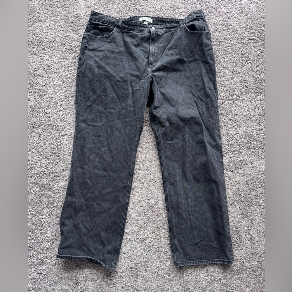 Abercrombie, dark wash jeans ￼